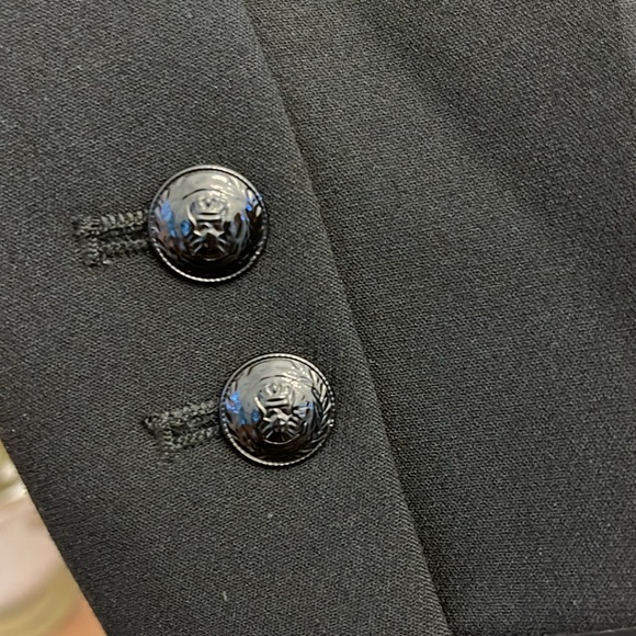 🆕 L’AGENCE Chamberlain Black Blazer- Size 00 - Picture 6 of 13